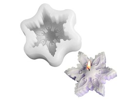 Molde silicona estrella Navidad